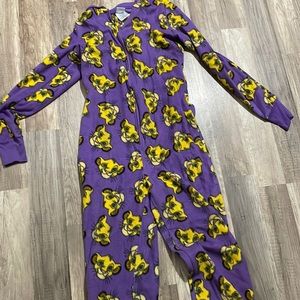 Womens Lion King Zip up Onesie